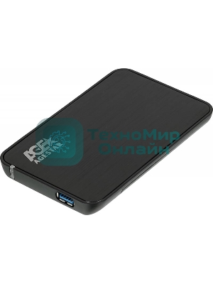 Внешний корпус для HDD AgeStar 3UB2A8-6G SATA алюминий черный 2.5