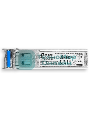 Модуль TP-Link SFP 1000Base-BX WDM Bi-Directional SFP module, TX: 1310 nm and RX: 1550 nm, 1 LC Simplex port, up to 2 km transmission distance in 9/125 μm SMF (Single-Mode Fiber), Supports Digital Diagnostic Monitoring (DDM).