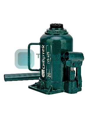 Домкрат гидравлический бутылочный Сибртех, 20 т, 215-405 мм