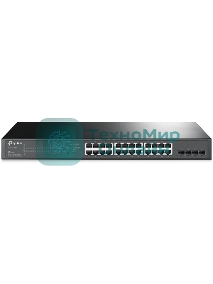 Коммутатор TP-Link TL-SG2428P JetStream гигабитный Smart коммутатор на 24 порта PoE+ и 4 SFP-слота SMB