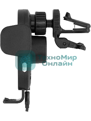 Автомобильное зарядное устройство Buro BUQC15 15W 2.5A (QI) USB-C универсальное черный