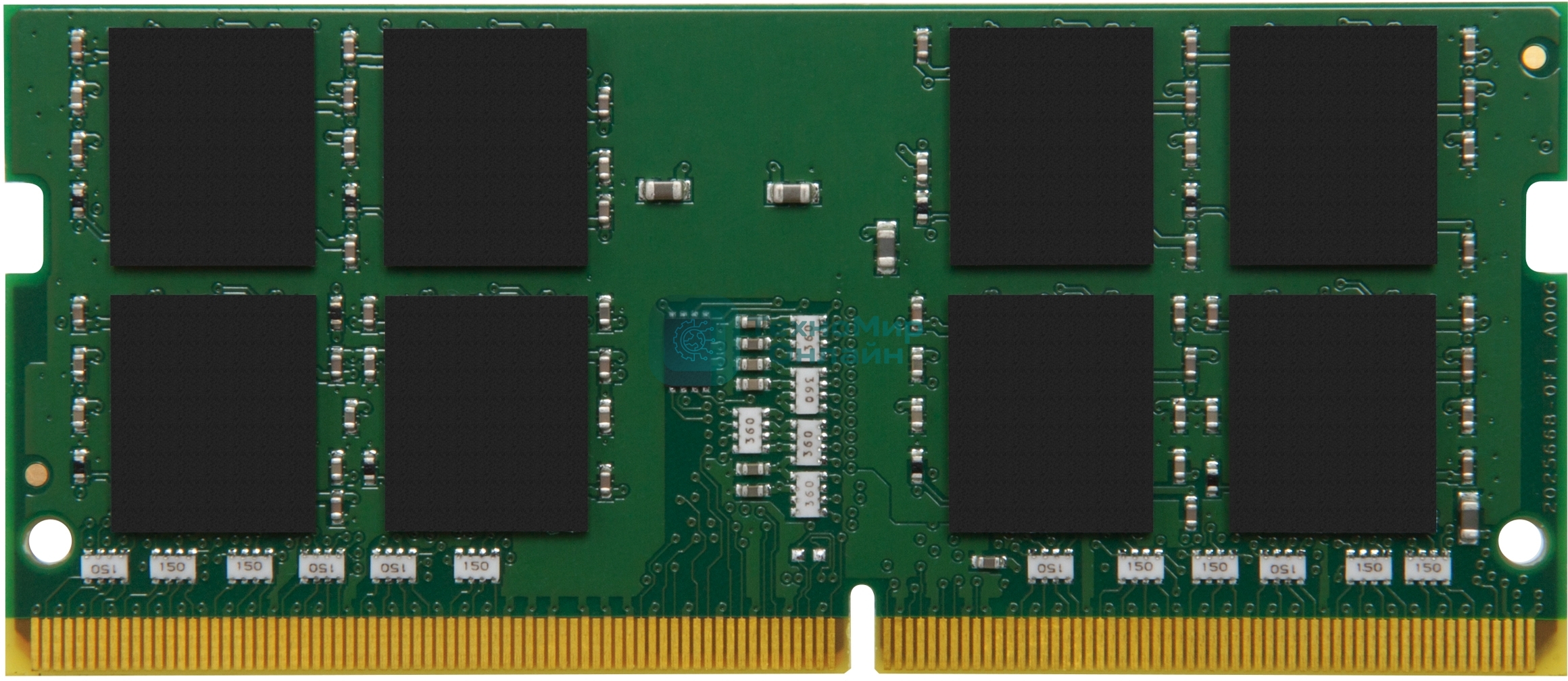 Оперативная память Kingston ValueRAM, DDR4, 16GB (1x16GB), 3200MHz, CL22, SO-DIMM