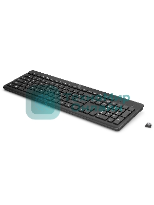Комплект клавиатура+мышь HP 230 беспроводной, USB, чёрный