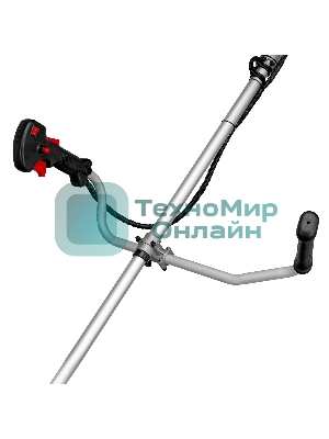 Триммер бензиновый Сибртех БКС-1300, 25 см3, 1,3 л.с., неразъемная штанга, состоит из 2 частей