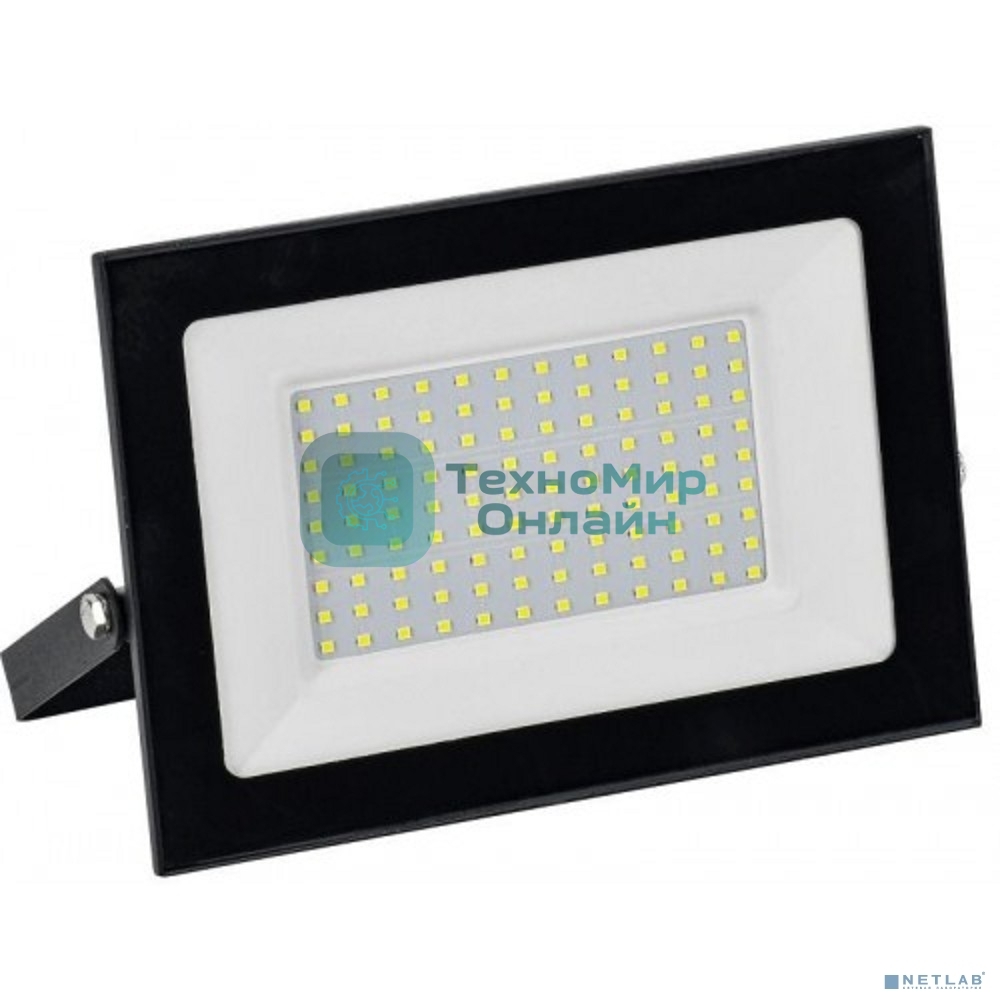 Прожектор LED IEK LPDO501-100-65-K02-G СДО 001-100 6500К IP65 черный GENERICA