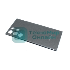 Задняя крышка для Samsung Galaxy S22 Ultra S908U серебристый