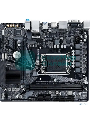 Материнская плата Gigabyte H610M S2H V2, LGA 1700, Intel H610, 2xDDR5, 4xSATA, 1xM.2, 1xPCIe 4.0 x16, 1xPCIe x1, 1xHDMI, 2xDP, 1xD-Sub, 1x 1Gb LAN, 2xUSB-A 3.2 Gen 1, 4xUSB-A 2.0, 3x 3.5 мм, 7.1, mATX