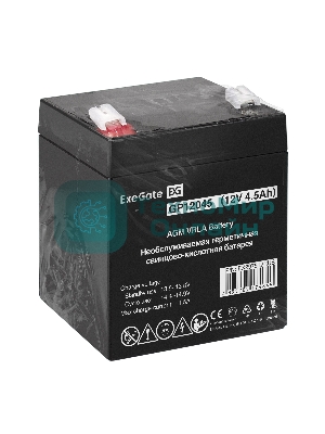 Аккумуляторная батарея ExeGate GP12045 (12V 4.5Ah, клеммы F2)