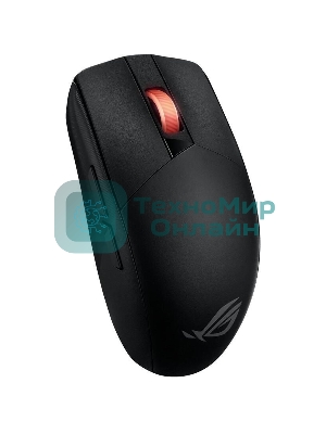 Мышь беспроводная ASUS ROG Strix Impact III Wireless черный, 36000 dpi, радиоканал, Bluetooth, USB, кнопки - 6