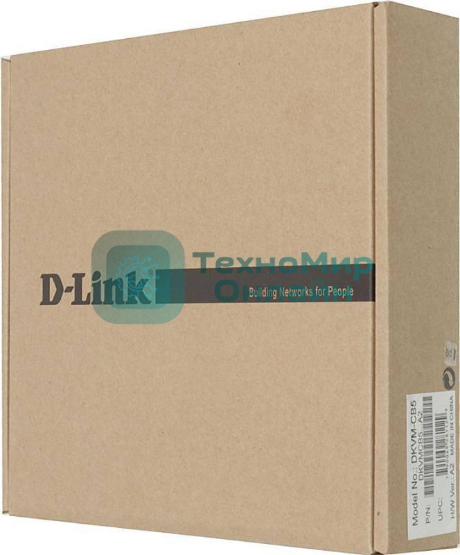 Переключатель D-Link DKVM-CB5Кабель KVM для подключения клавиатуры, мыши и монитора, длина 4,5 м