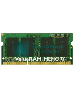 Оперативная память Kingston ValueRAM, DDR3, 4GB (1x4GB), 1600MHz, CL11, SO-DIMM