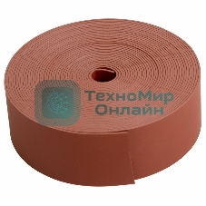 Тeрмоусаживаемая лента с клеевым слоем Rexant 25 мм х 0,8 мм, красная, ролик 5 м, ТЛ-0,8