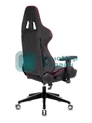 Кресло игровое Бюрократ VIKING 4 AERO RED две подушки черный/красный искусст.кожа/ткань