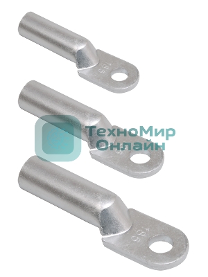 Наконечник алюминиевый DL-25мм (опрес.) IEK UNP10-025-07-08