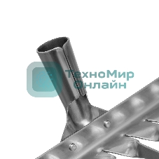 Грабли 14-зубые витые Сибртех, 340 мм, нерж. сталь, без черенка