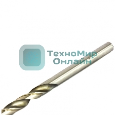 Сверло по металлу Matrix, 8,0 х 165 мм, полированное, удл., HSS, 5 шт. цил. хв.