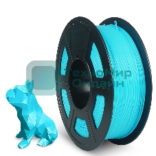Филамент NVPrint PLA+ Sky Blue для 3D печати диаметр 1.75мм длина 330 метров масса 1 кг