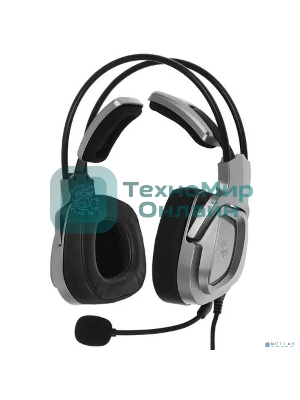 Гарнитура Bloody G575 серый, проводная, подсветка