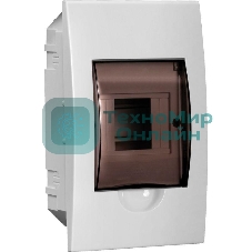 Бокс ЩРВ-П-4 мод. встраив. пластик IP41 GENERICA IEK MKP12-V-04-41-G