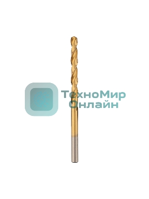 Сверло по металлу Kranz Стандарт+ 4,5 мм P6M5 M-2 DIN 338