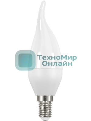 Лампа светодиодная Gauss Elementary 6Вт цок.: E14 свеча 220B 4100K св. свеч. бел. нейт. (упак.: 10 шт)