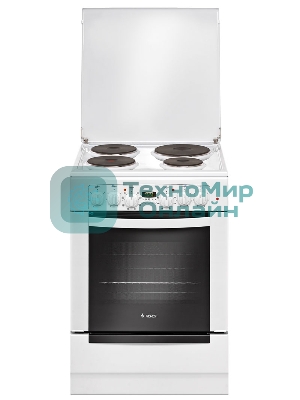 Плита электрическая Gefest 6140-03 белый, конфорок 4 электрических, духовка 55 л, 60 см x 85 см x 60 см