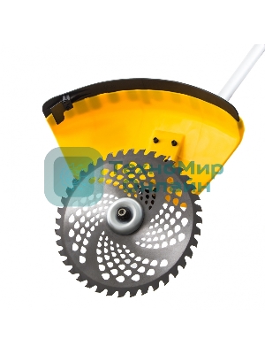 Триммер бензиновый мультифункциональный Denzel DGT-52S-MAX, 52 см3, разъемная штанга