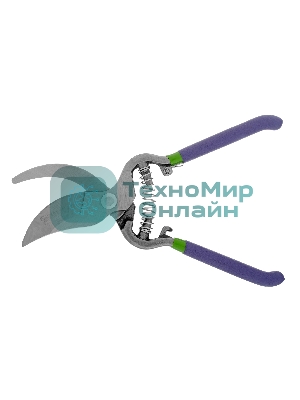 Секатор прямого реза Palisad 255 мм, цельнокованый, металлические обрезиненные рукоятки