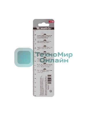 Сверло по металлу Matrix, 8 мм, HSS, нитридтитановое покрытие, цилиндрический хвостовик