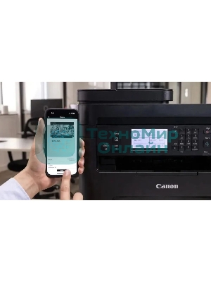 МФУ лазерное Canon i-Sensys MF275dw (5621C001), A4, ч/б, печ. 29 стр/мин., скан. до 20 стр/мин (ч/б) 15 стр/мин (цвет), 2400 x 600 dpi (печать) 600x600dpi (скан.), USB, RJ-45, Wi-Fi, Air Print, Mopria