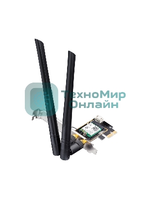 Сетевой адаптер Wi-Fi + Bluetooth Cudy WE3000 AX3000 PCI Express (ант.внеш.съем) 2ант.