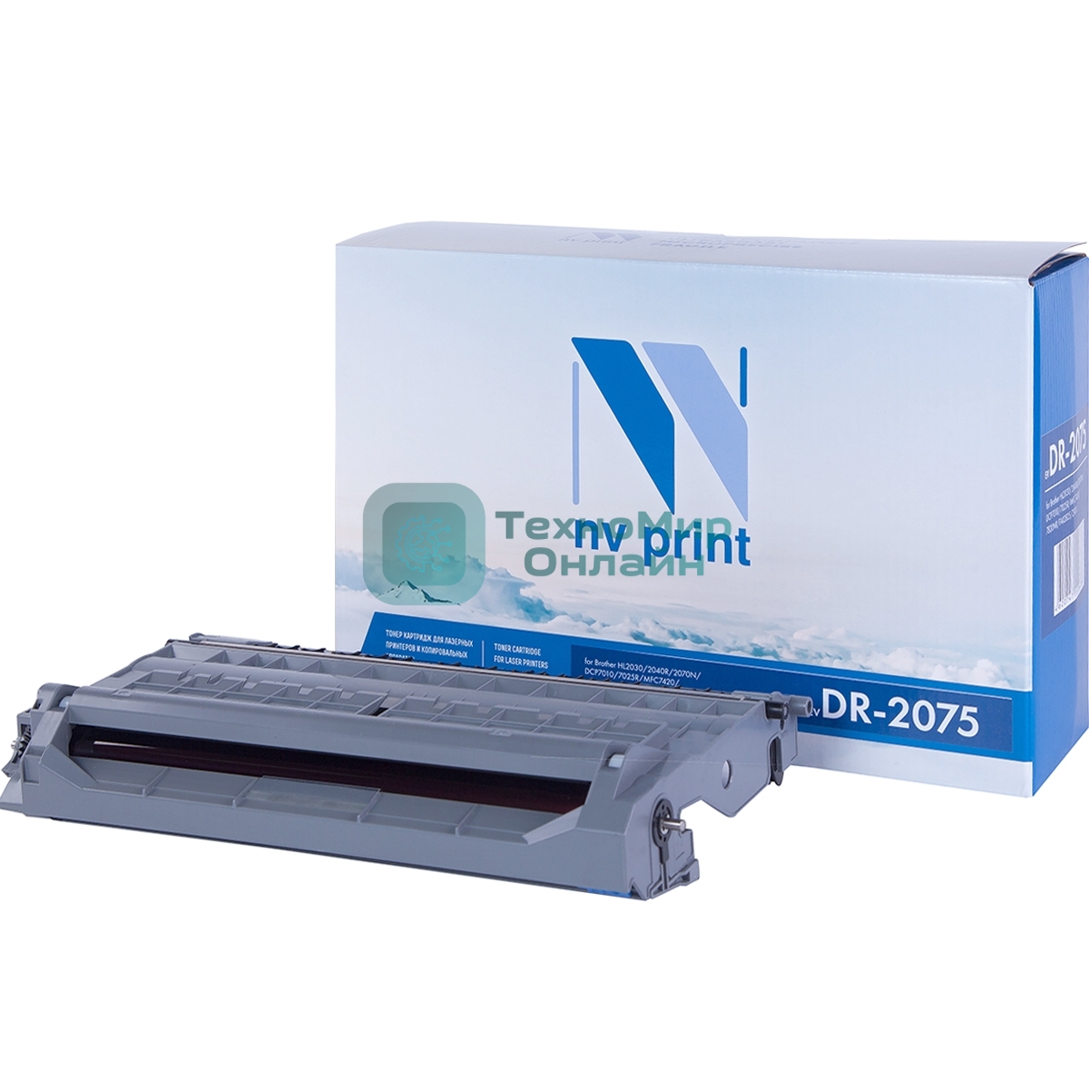 Барабан NVPrint совместимый Brother DR-2075 для HL2030/2040/2070N/MFC7420/7820N (12000k)