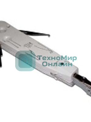 Инструмент ITK для заделки витой пары, тип Krone с крючками серый