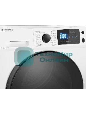 Сушильная машина MAUNFELD MFDM169WH белый, 9 кг, сушка - конденсационная, программ - 16, 59.5 x 84.5 x 64 см
