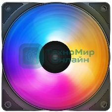 Вентилятор для корпуса DEEPCOOL RF120 FS черный, 120 мм, 1500 об/мин, 27 дБ, 4 pin