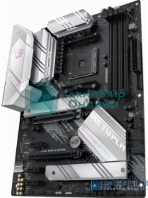 Материнская плата ASUS ROG STRIX B550-A GAMING, AM4, AMD B550, 4xDDR4, 6xSATA, 2xM.2, 1xPCI-E 4.0 x16, 1xPCI-E 3.0 x16, 3xPCI-E x1, 1xHDMI, 1xDP, 1x 2.5Gb LAN, 4xUSB 3.2 Gen 1, 1xUSB 3.2 Gen 2, 1xUSB-C 3.2 Gen 2, 5x3.5 мм, 7.1, ATX