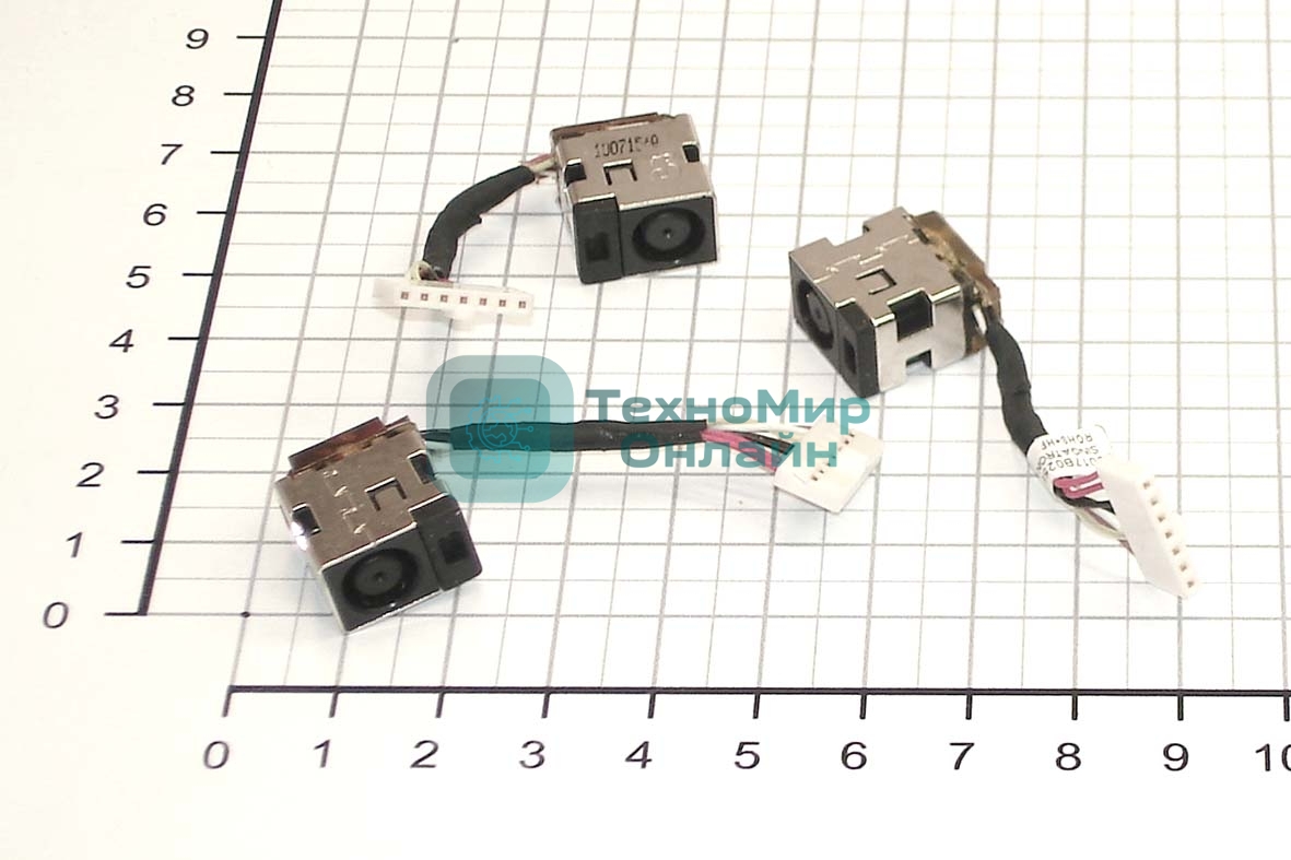 Разъем для ноутбука HY-HP009 HP Pavilion DM4 с кабелем