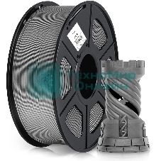 Пластик для принтера 3D Cactus CS-3D-PLA-1KG-GREY PLA d1.75мм 1кг 1цв.