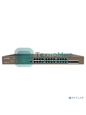 Коммутатор 24PORT 1000M POE 4SFP G5328P-24-410W IP-COM