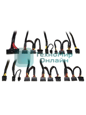 Блок питания серверный 600W ExeGate (RM-600ADS) APFC,2х8см fan, 20+4pin/(4+4)pin, 2xPCI-E, 9xSATA