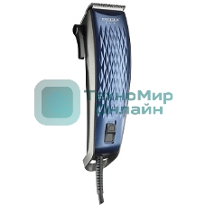 Машинка для стрижки Delta LUX DE-4202 синий, 7 Вт, 4 съемных гребня (24)