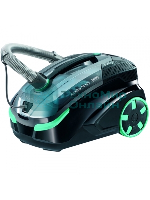 Моющий пылесос Thomas DRYBOX AMFIBIA FAMILY черный/бирюзовый, 325/1700Вт, уборка влажная/сухая, пылесборник контейнер 2.6 л