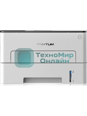 Принтер лазерный Pantum P3010DW, A4, ч/б, печ. до 30 стр/мин., 1200 x 1200 dpi, USB, RJ-45, Wi-Fi, NFC, проектная модель