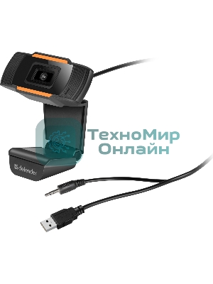 Веб-камера G-lens 2579 HD720p 1280x720, 30 кадр/с, USB Type-A, микрофон, автоосвещение, универсальное крепление