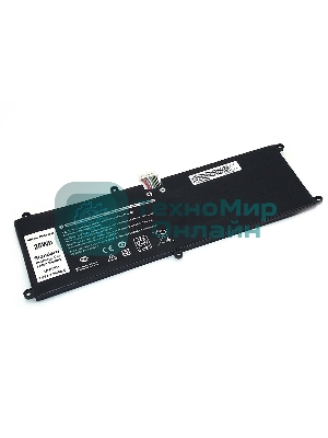 Аккумуляторная батарея для планшета Dell Latitude 11 5175 (VHR5P-2S1P) 7.6V 3400mAh OEM черный