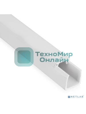 Кабель-канал 25х16 L2000 пластик белый Рувинил РКК-25х16