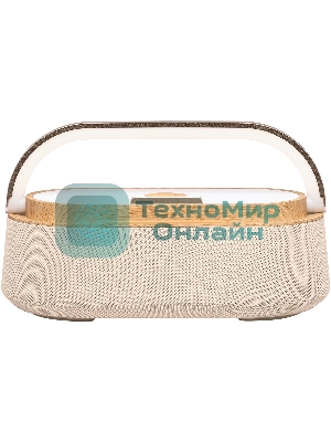 Колонка портативная BBK BTA2010 бежевый 10W 1.0 BT 10м 1800mAh