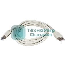 Кабель USB Rexant (шт. USB B - шт. USB A) 1.8 метра, серый