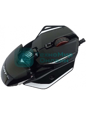 Мышь проводная Mad Catz R.A.T. 2+ черный, 5000 dpi, USB, кнопки - 3