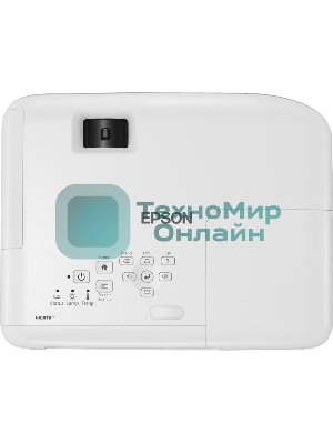 Проектор Epson EB-E01 белый (LCD, 1024 x768, 3300Lm, 15000:1, 2.4 kg) (V11H971040)